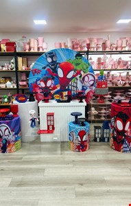 Kit Infantil Luxo - Homem Aranha e Seus Amigos XVII