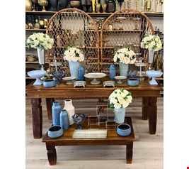 Decoração Adulto - Azul e Branco I