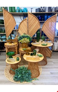 Decoração Adulto - Vime, Dourado e Verde III