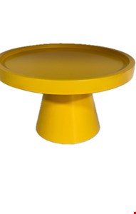 Suporte MDF e Metal Amarelo P 18cmDx10cmA