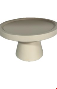Suporte MDF e Metal Bege Areia P 18cmDx10cmA