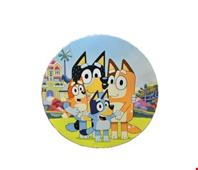 Painel redondo tecido sublimado bluey 1,50cmD 