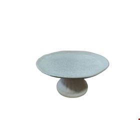 Suporte Orgânico Branco Pontos Pretos 21cmL 11cmA