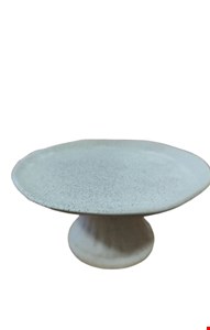 Suporte Orgânico Branco Pontos Pretos 21cmL 11cmA