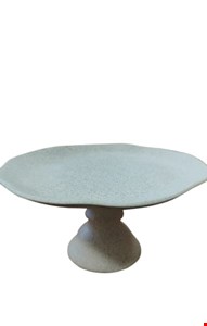 Suporte Orgânico Branco Pontos Pretos 27cmL 16cmC