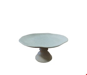Suporte Orgânico Branco Pontos Pretos 27cmL 16cmC