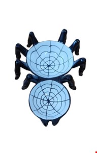 Temático Halloween - Petisqueira Aranha Preta 21cmC 