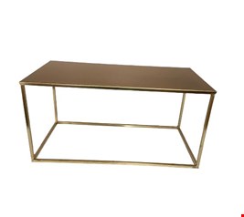 Suporte Metal Retangular Dourado 30cmL 10cmA 