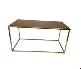 Suporte Metal Retangular Dourado 30cmL 10cmA 