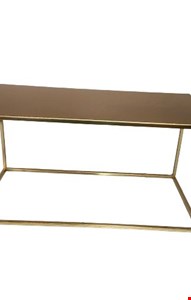 Suporte Metal Retangular Dourado 30cmL 10cmA 