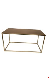 Suporte Metal Retangular Dourado 30cmL 10cmA 