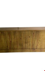 Balcão Madeira Ripado 2mL x 80cmA 