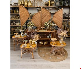 Decoração Adulto - Vime e Dourado III 