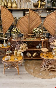 Decoração Adulto - Vime e Dourado III 