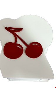 Cachepot Cerejinha Branco M