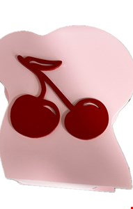 Cachepot Cerejinha Rosa M