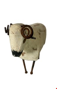 Temático Fazendinha - Boi em Madeira M