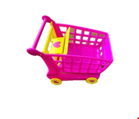 Carrinho de Compras Rosa com Coração P