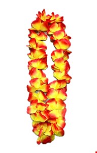 Temático Carnaval - Colar Havaiano Amarelo P