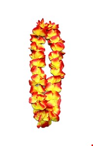 Temático Carnaval - Colar Havaiano Amarelo P