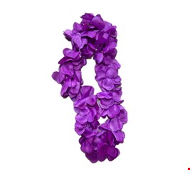 Temático Carnaval - Colar Havaiano Roxo P 