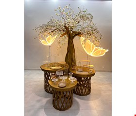 Decoração Adulto- 15 Anos Dourado & Vidro