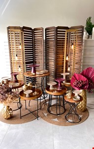 Decoração Adulto- Marsala & Dourado