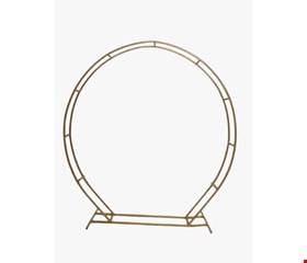Painel Estrutura Arco Ferro Pergolado Dourado Desmontável GG 
