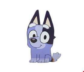 Totem Temático - Bluey Socks Sentado Azul 50cmA