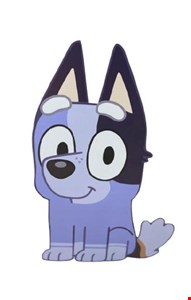 Totem Temático - Bluey Socks Sentado Azul 50cmA