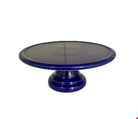 Suporte Boleira Lisa Azul Royal 30cmD 12cmA
