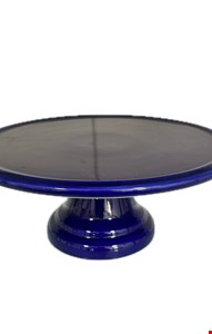 Suporte Boleira Lisa Azul Royal 30cmD 12cmA