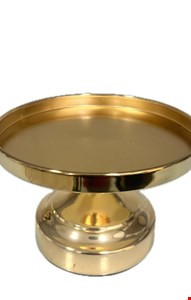 Suporte Dourado Liso PP 15cmD 10cmA