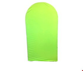 Capa Painel Vertical Oval Verde Lima 2,20cmA x 0,90cmL 