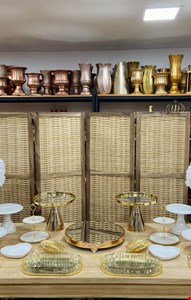 Kit Adulto Luxo - Dourado & Branco de Mesa III