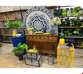 Kit Adulto Luxo - Azulejo Português Amarelo e Verde XI