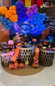 Decoração Infantil - Halloween Stich I