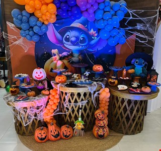 Decoração Infantil - Halloween Stich I