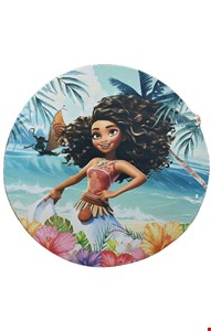 Painel Redondo Tecido Sublimado - Moana Adulta 1,50mD