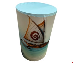 Capa Cilindro - Barco da Moana Adulta G 80cmAx50cmD