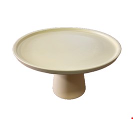 Suporte Cone Liso Fosco Branco Gelo M 14cmA 25cmD