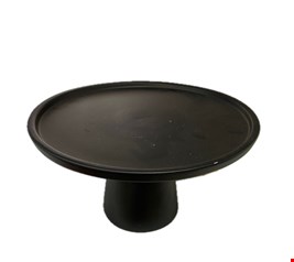 Suporte Cone Liso Preto G 25cmD 14cmA