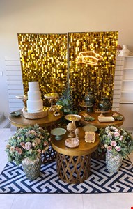 Decoração Adulto - Formatura Dourado e Verde I DCK