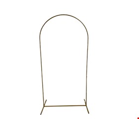 Arco Oval de Ferro Dourado Desmontável 2,mA x 1mL 