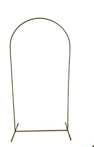 Arco Oval de Ferro Dourado Desmontável 2,mA x 1mL 