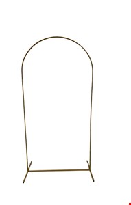 Arco Oval de Ferro Dourado Desmontável 2,mA x 1mL 