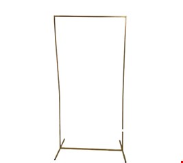 Estrutura Trave Retangular Dourado Ferro Vazado 1,90A x 1,10L 