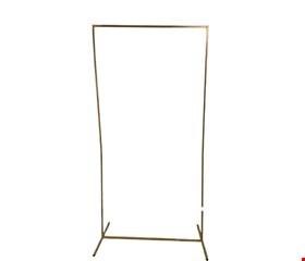Estrutura Trave Retangular Dourado Ferro Vazado 1,90A x 1,10L 