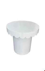 Mesa Desmontável Branca 60cmD x 60cmA