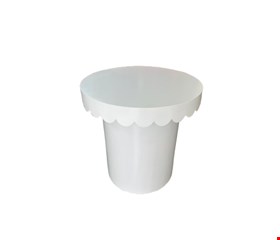 Mesa Desmontável Branca 72cmA 70cmD